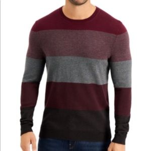 Tasso Elba Men's Color-Block Crewneck Sweater